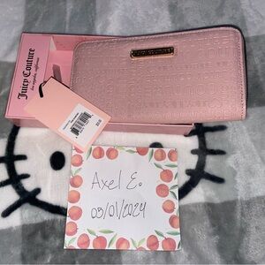 Juicy Couture PINK Diamond Large Mothers Day Wallet BNWT Viral HTF